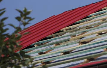Taff Merthyr Garden Village corrugated roofing costs